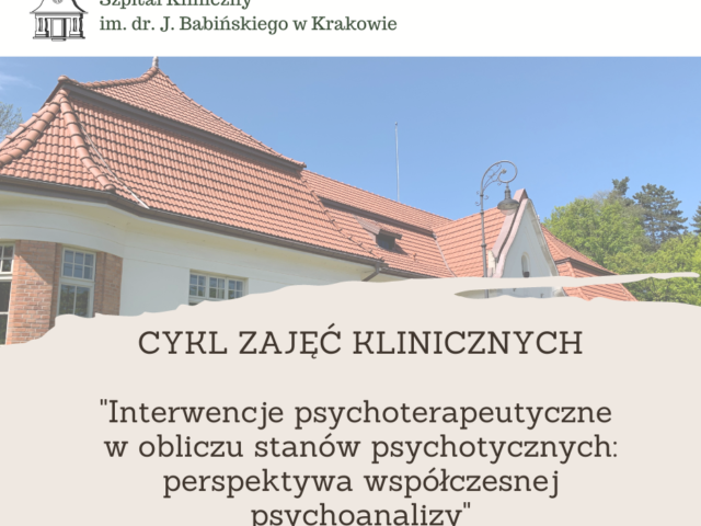 plakat cyklu zajęć